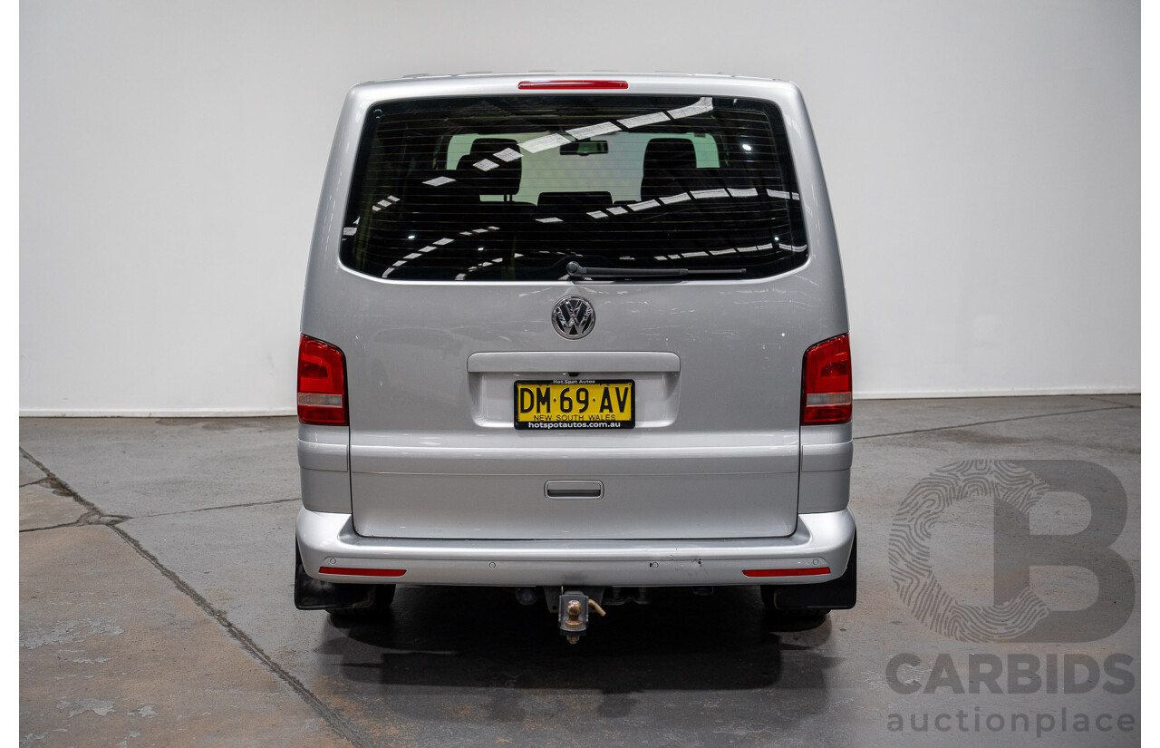 10/2015 Volkswagen Multivan Comfortline TDI400 FWD T5 MY15 4D Wagon Reflex Silver Turbo Diesel 2.0L - 7 Seats