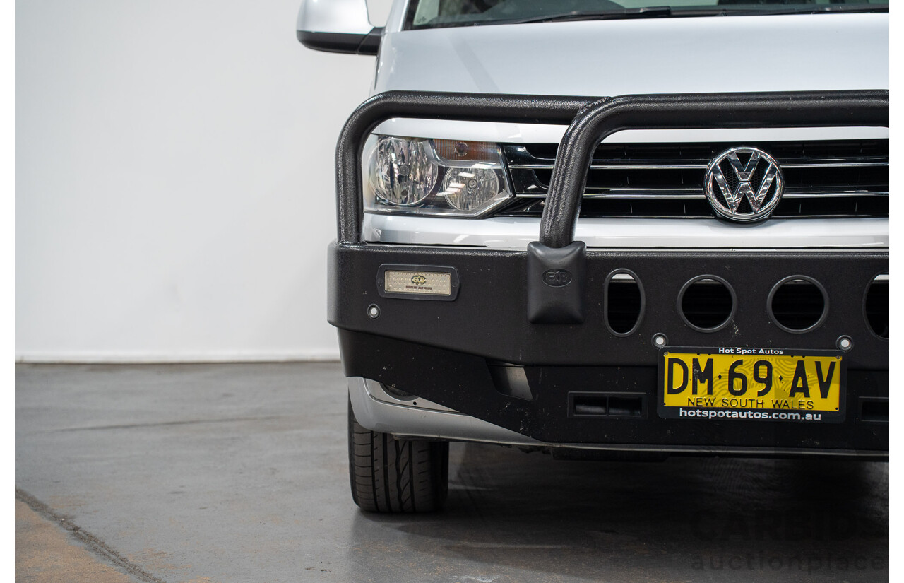 10/2015 Volkswagen Multivan Comfortline TDI400 FWD T5 MY15 4D Wagon Reflex Silver Turbo Diesel 2.0L - 7 Seats