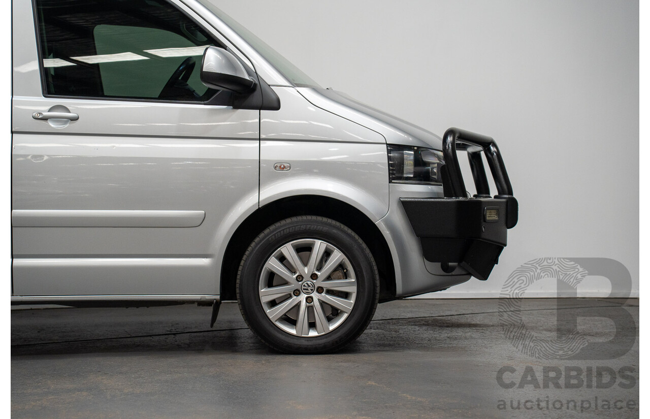 10/2015 Volkswagen Multivan Comfortline TDI400 FWD T5 MY15 4D Wagon Reflex Silver Turbo Diesel 2.0L - 7 Seats