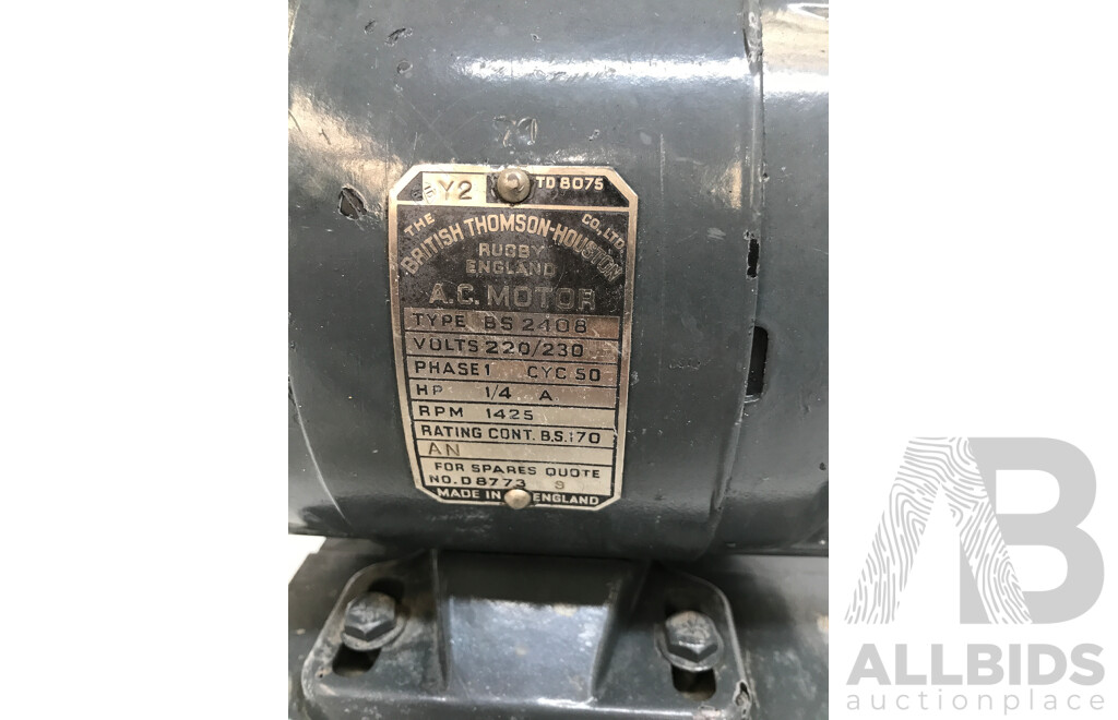 British Thomson-Houston (BS-2408) AC Motor