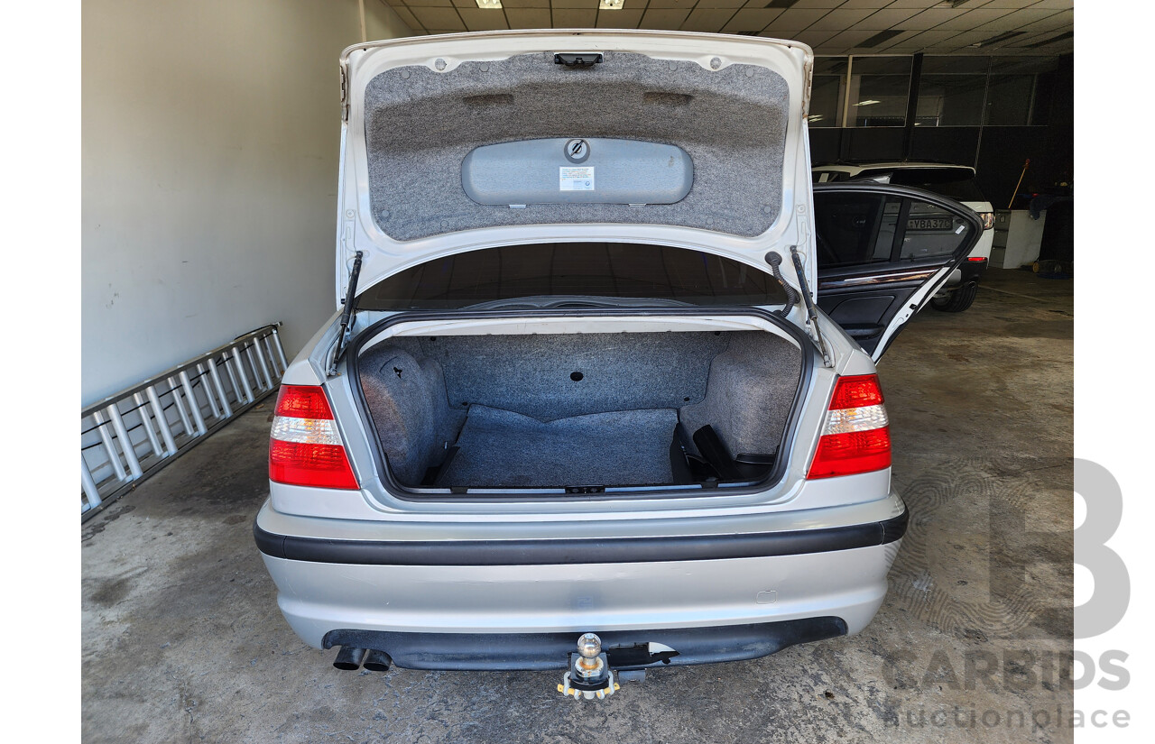 10/2002 Bmw 3 25i E46 4d Sedan Silver 2.5L