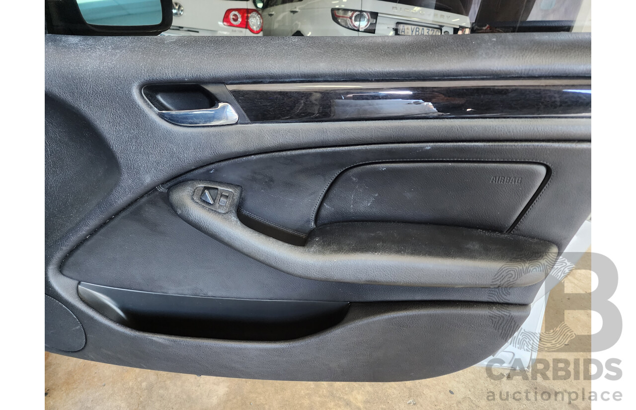 10/2002 Bmw 3 25i E46 4d Sedan Silver 2.5L