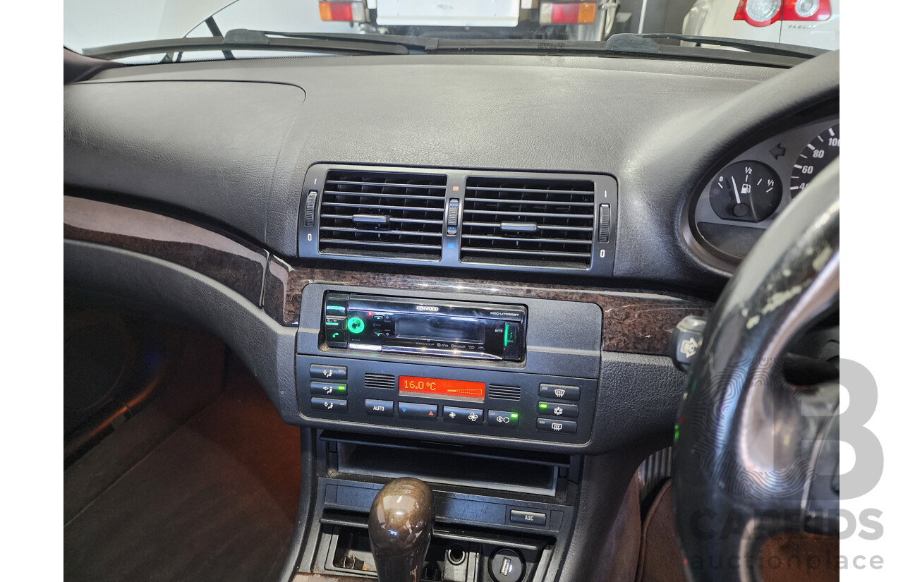 10/2002 Bmw 3 25i E46 4d Sedan Silver 2.5L