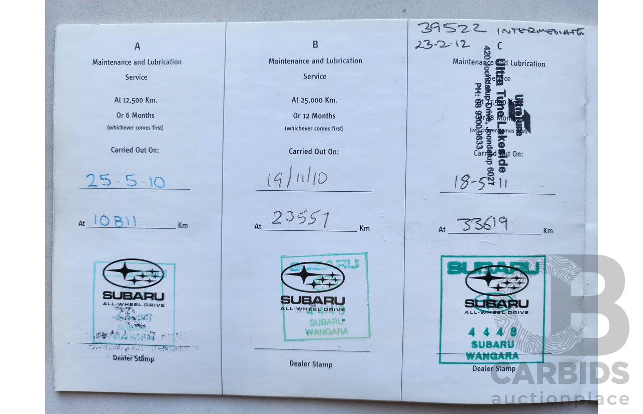 11/2009 Subaru Forester XS Premium MY09 4d Wagon Silver 2.5L