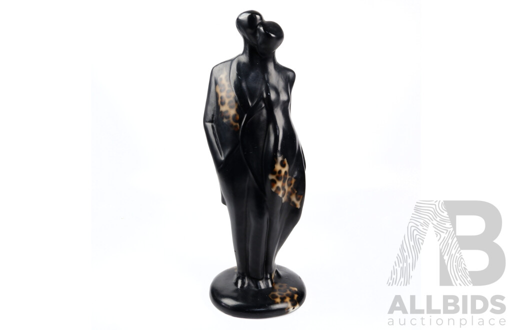 Large Ceramic Statue of a Couple by Creative Castings 1994