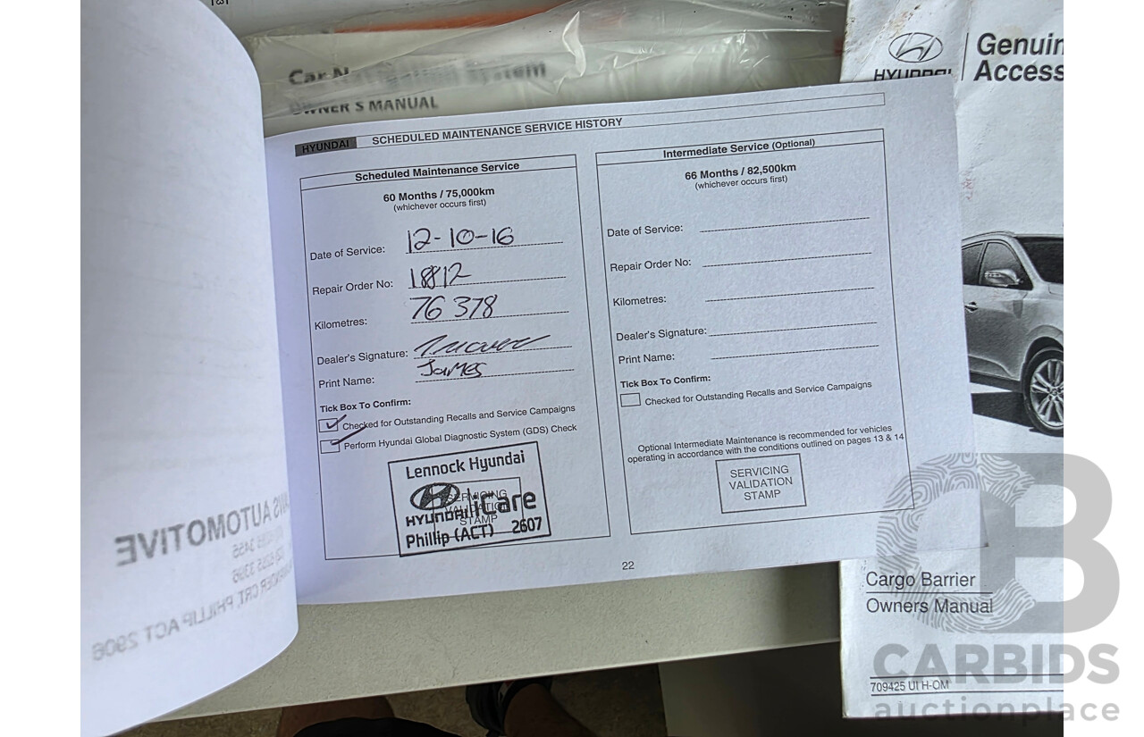 3/2014 Hyundai Ix35 Elite (AWD) LM SERIES II 4d Wagon Sleek Silver 2.4L