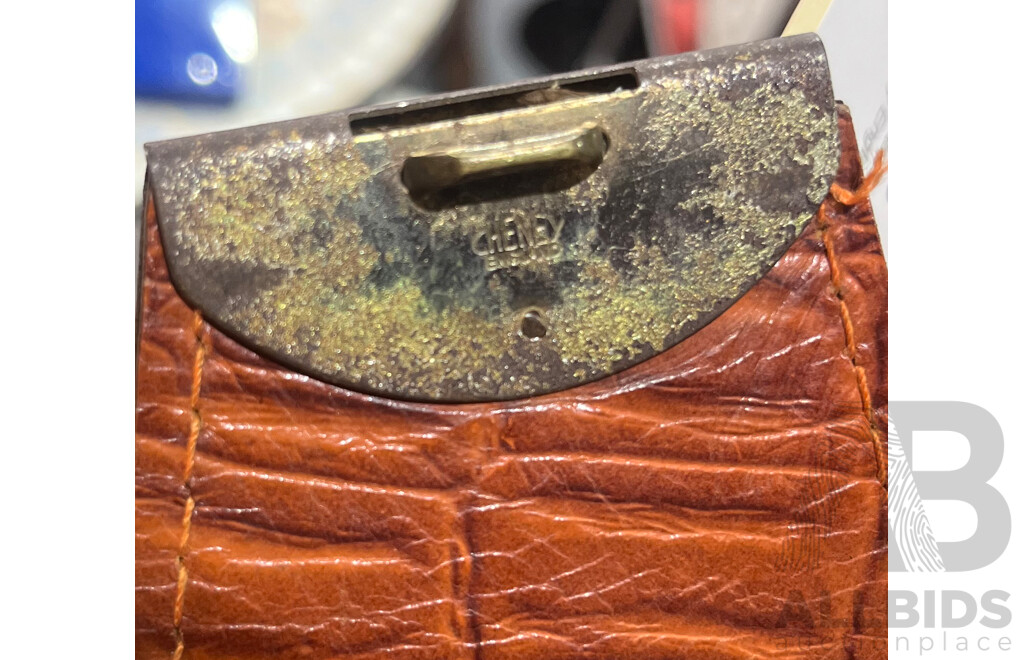 Antique Leather Doctors Bag by Cheney England