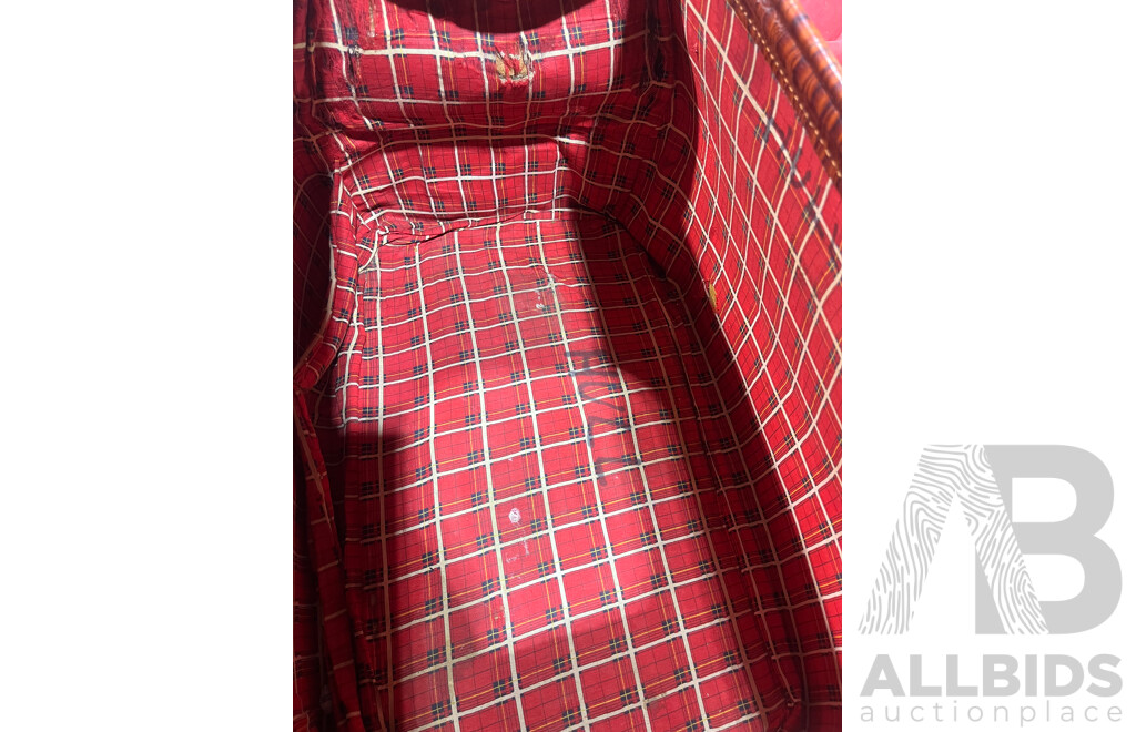 Antique Leather Doctors Bag by Cheney England