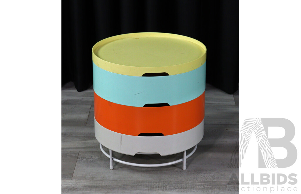 Vintage Ikea Stacking Storage Unit