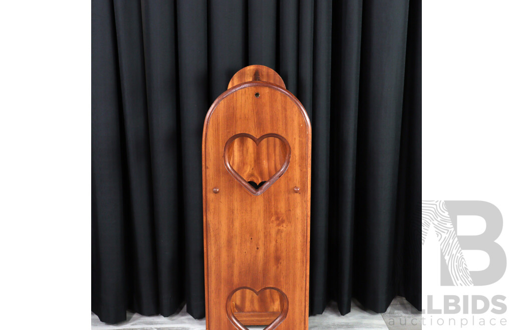 Modern Pine Towel Rail