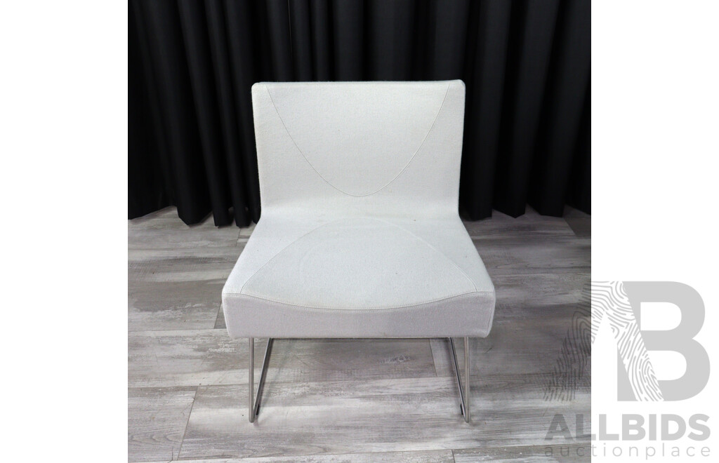 Pair of Woodmark International Lounge Chairs