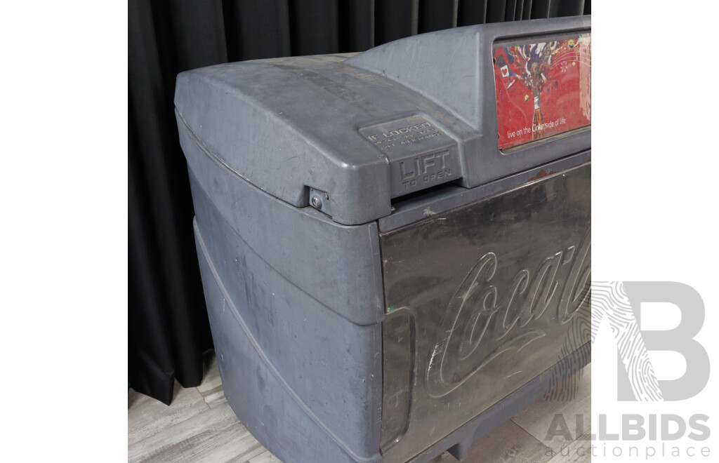 Large Plastic Coca Cola Esky