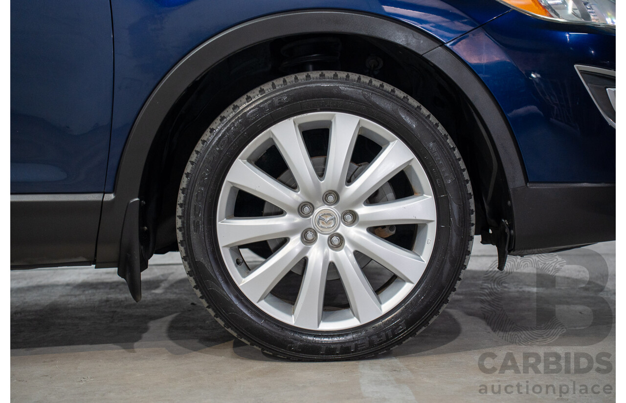 12/2009 Mazda Cx-9 Luxury 09 Upgrade 4d Wagon Stormy Blue Mica V6 3.7L