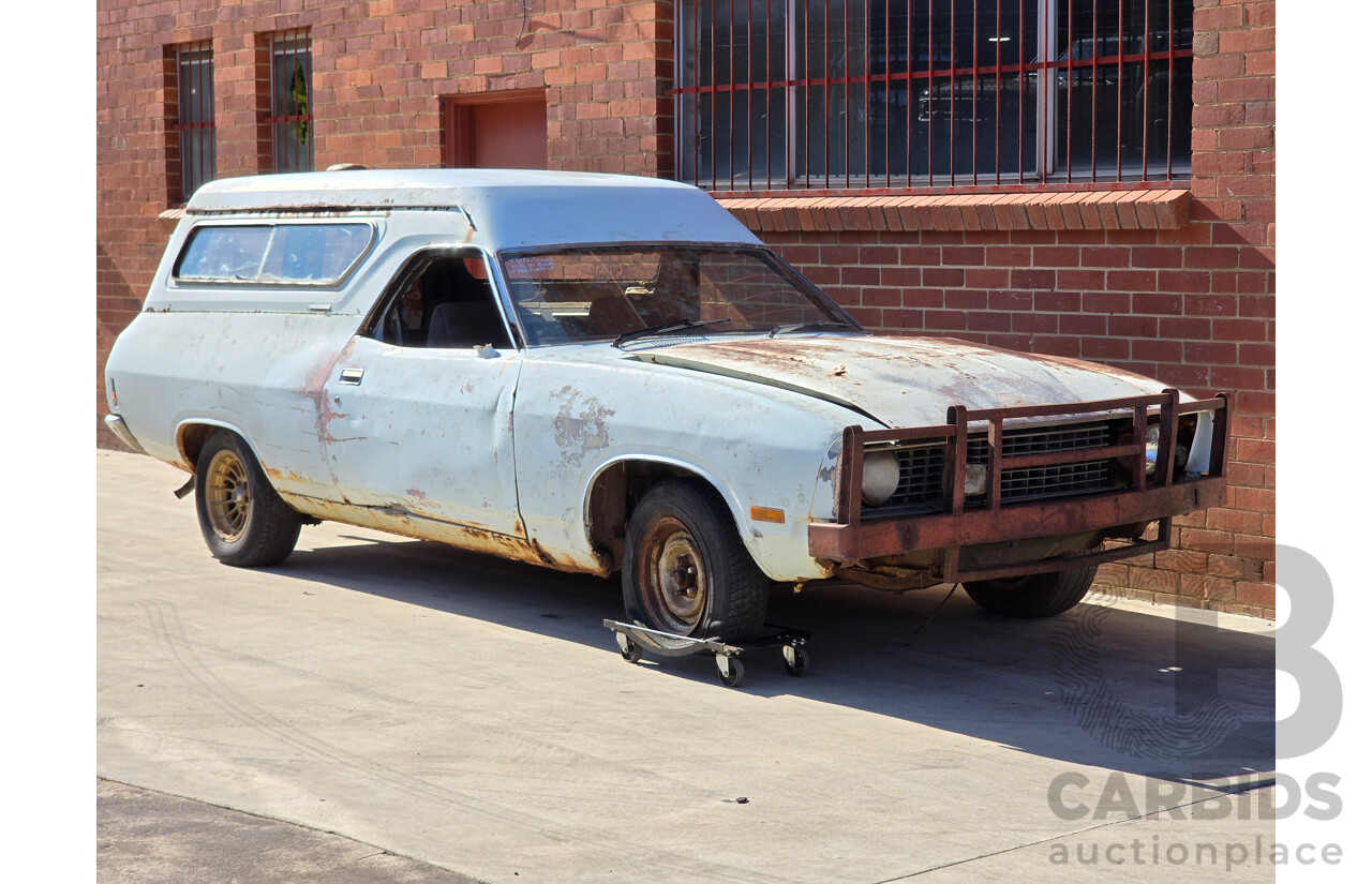 2/1978 Ford XC Falcon Panel Van Diamond White 4.1L