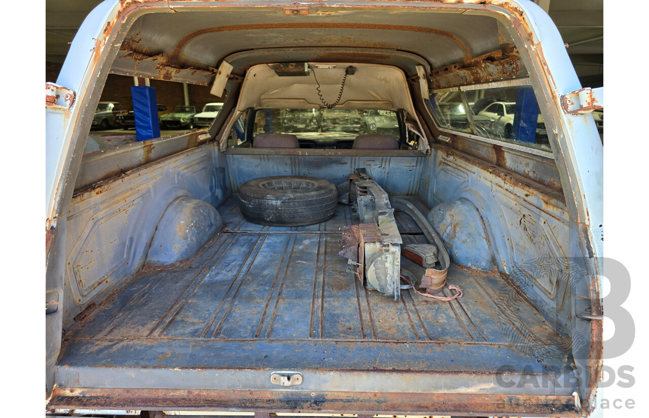 2/1978 Ford XC Falcon Panel Van Diamond White 4.1L