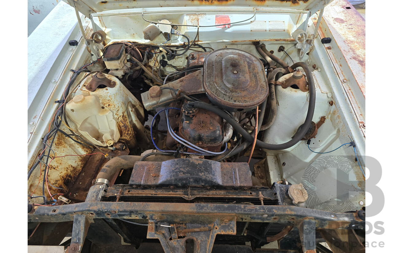 2/1978 Ford XC Falcon Panel Van Diamond White 4.1L