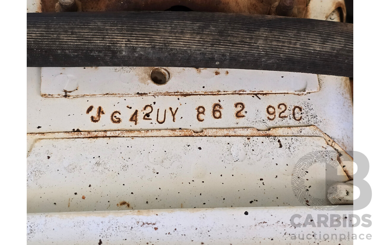 2/1978 Ford XC Falcon Panel Van Diamond White 4.1L