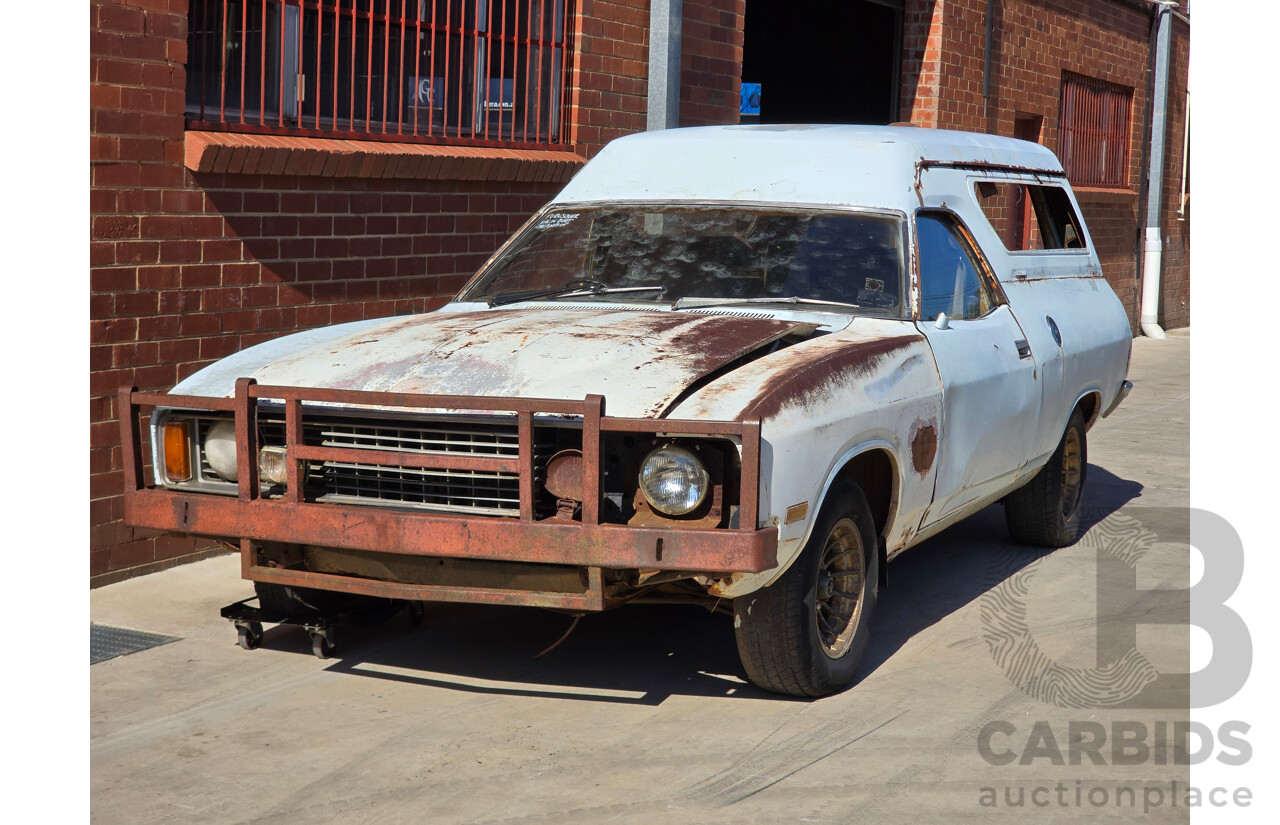 2/1978 Ford XC Falcon Panel Van Diamond White 4.1L