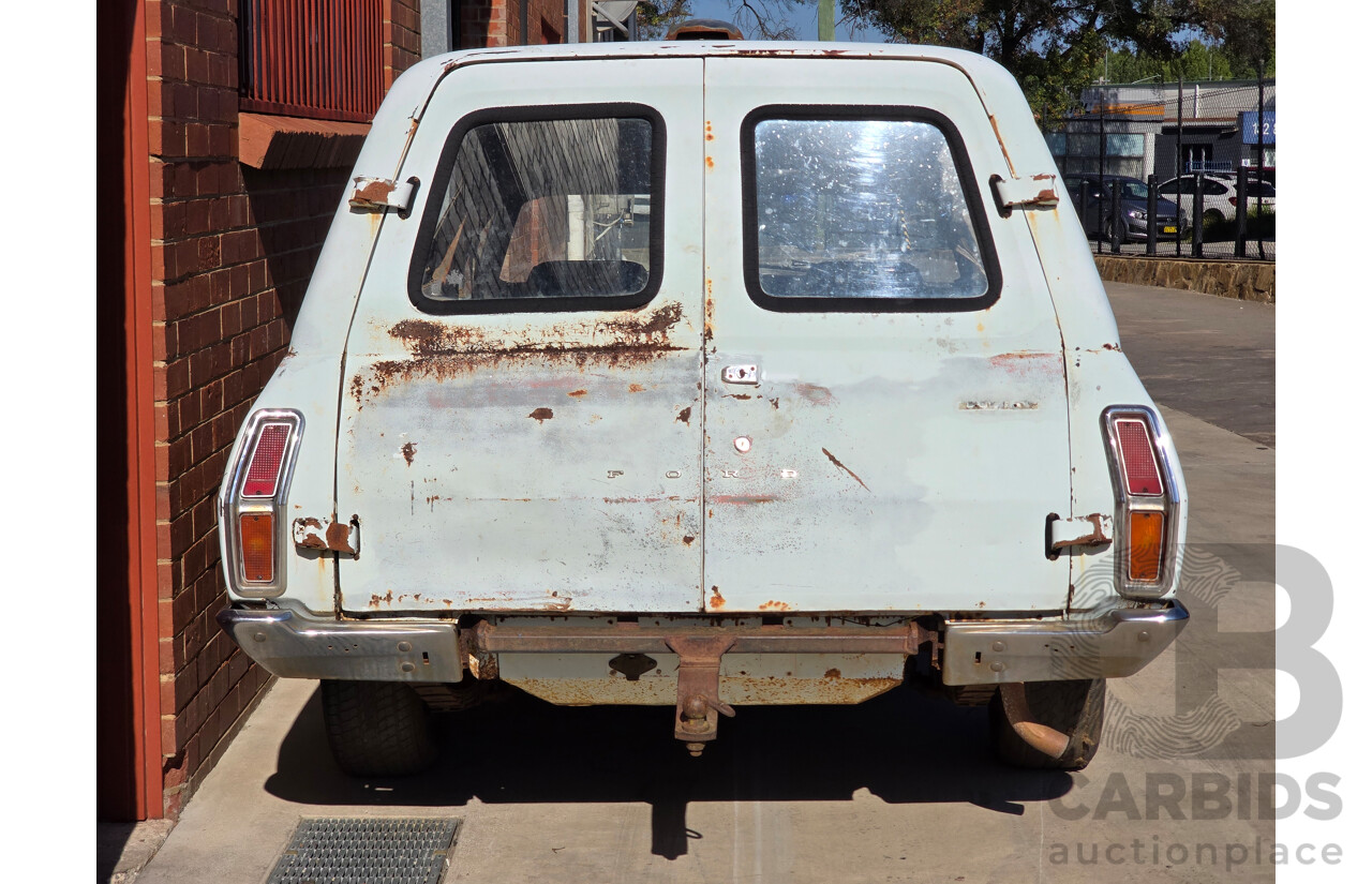 2/1978 Ford XC Falcon Panel Van Diamond White 4.1L