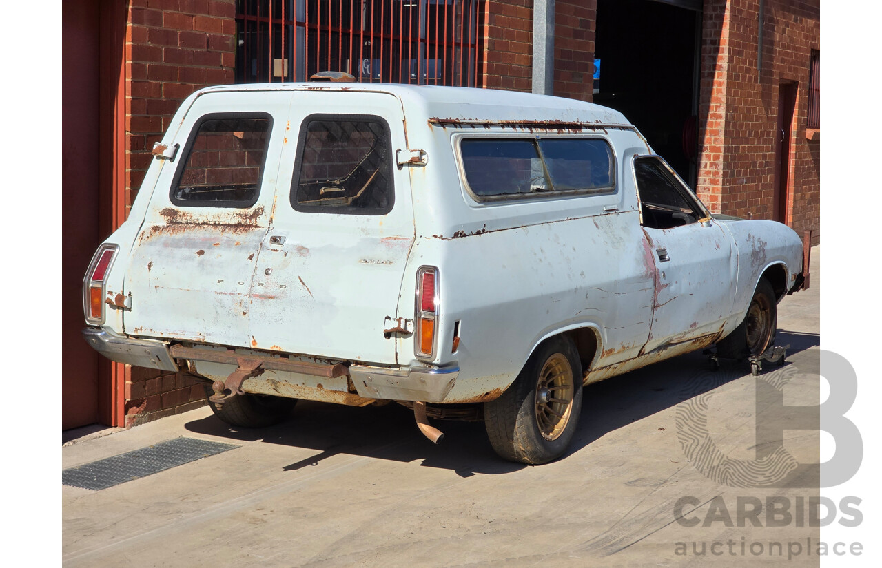2/1978 Ford XC Falcon Panel Van Diamond White 4.1L