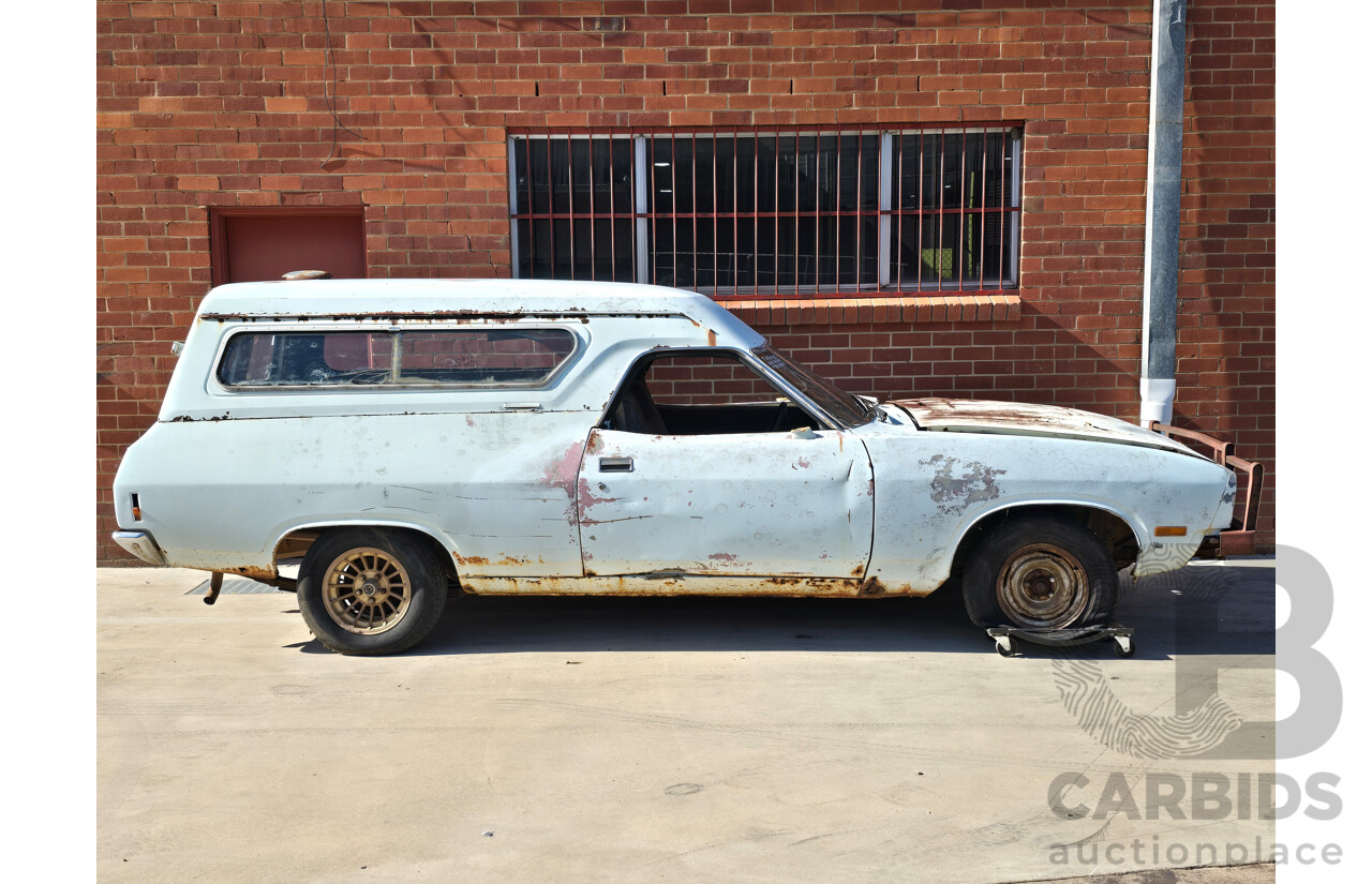 2/1978 Ford XC Falcon Panel Van Diamond White 4.1L
