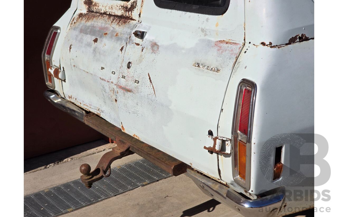 2/1978 Ford XC Falcon Panel Van Diamond White 4.1L