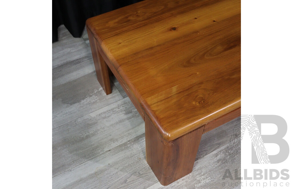 Modern Hardwood Coffee Table