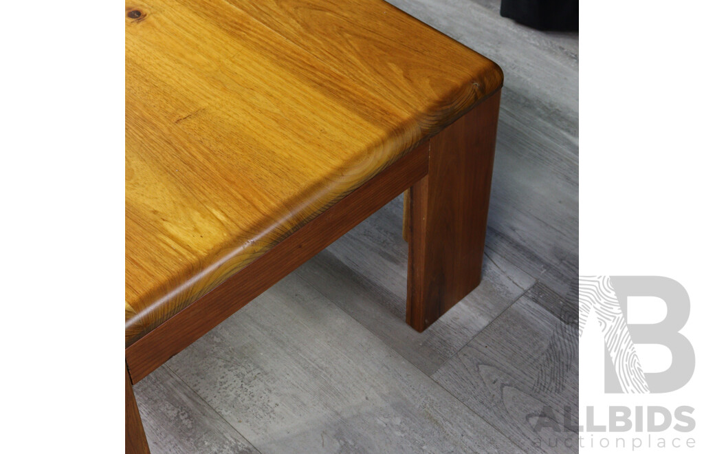 Modern Hardwood Coffee Table