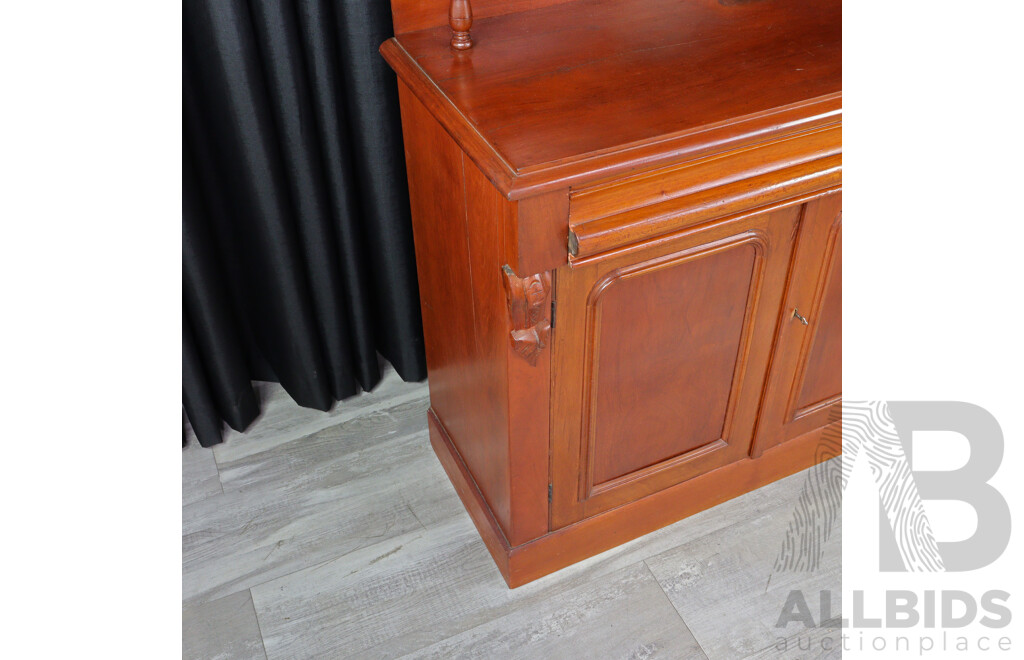 Reproduction Mahogany Chiffonier