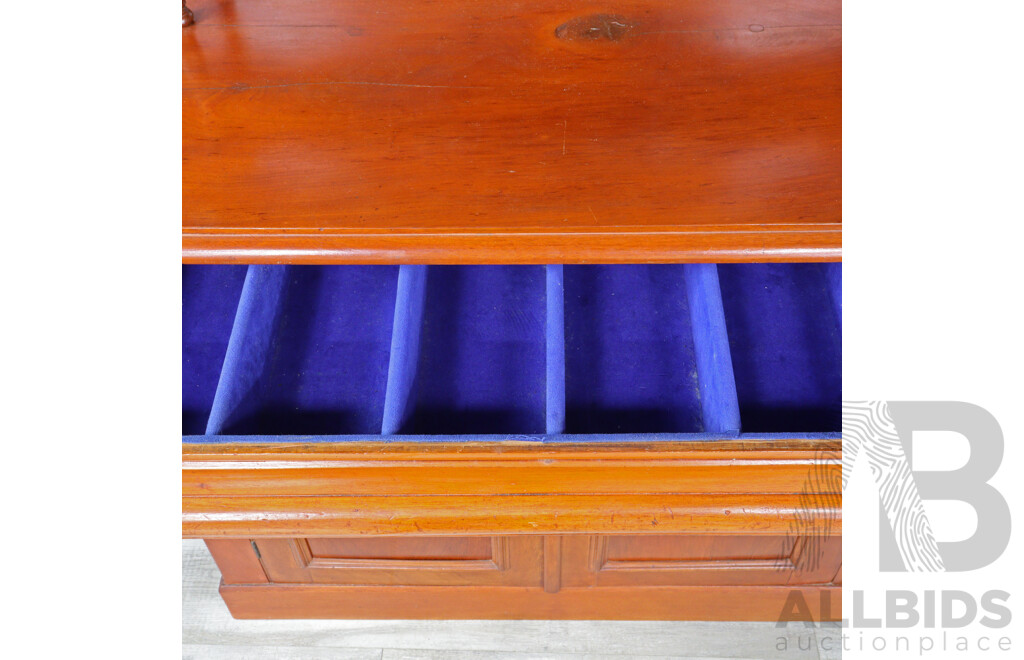 Reproduction Mahogany Chiffonier