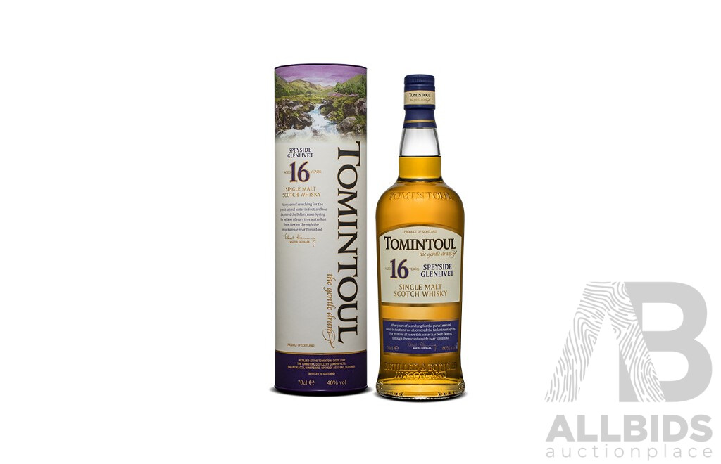 'Tomintoul' 16 Speyside Single Malt Scotch Whisky
