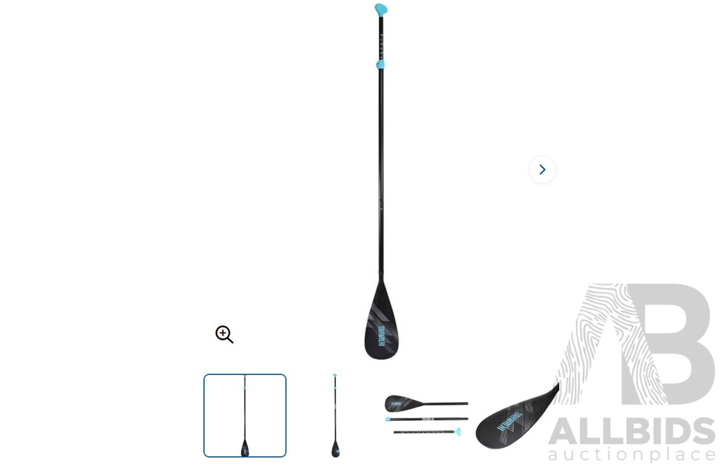Tahwalhi Epoxy Stand Up Paddle Board 10'2 - Bryon Tahwalhi adjustable SUP aluminium paddle - 3 piece black in colour
