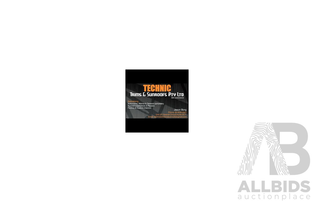 Technic Trims & Sunroofs (Vehicle Customisation Shop) $500 Voucher