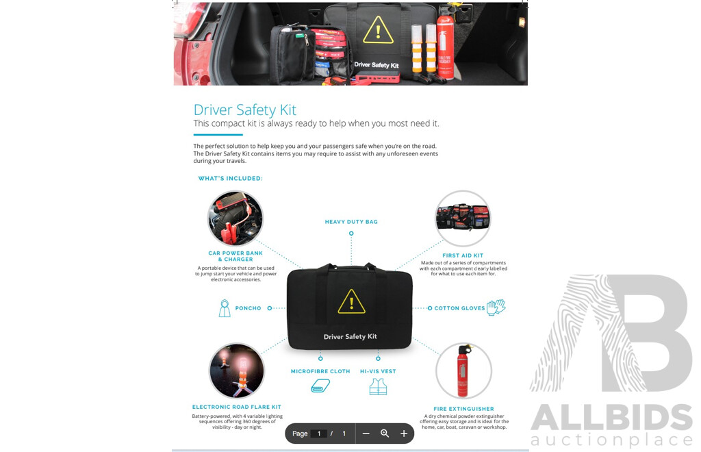 Driver Safety Kit