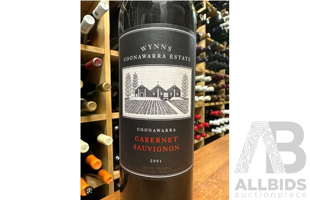 Magnum Bottle Black Label Wynns Coonawarra 2001 Cabernet Sauvignon