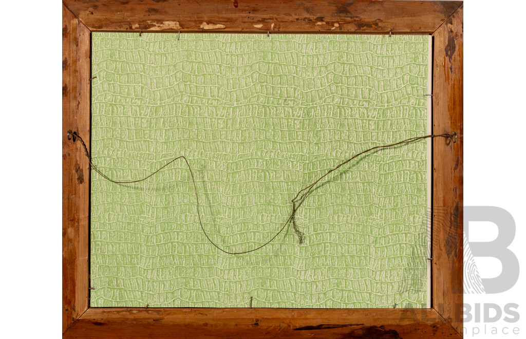 Artist Unknown, (c1904), at the Crossing, Antique Reproduction Copy of Original Photograph, Published for The Town & Country Journal, Christmas Supplement, December, 1904, 52 x 61 cm (frame)