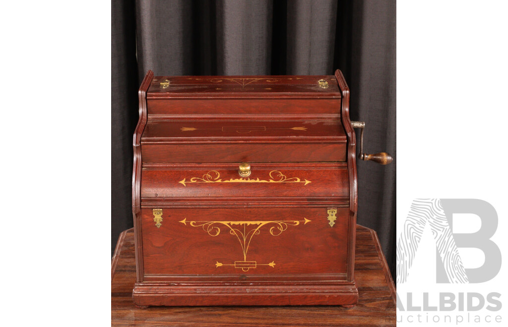 Vintage Timber Cased Celestina by Mechanical Orguinette Co, New York