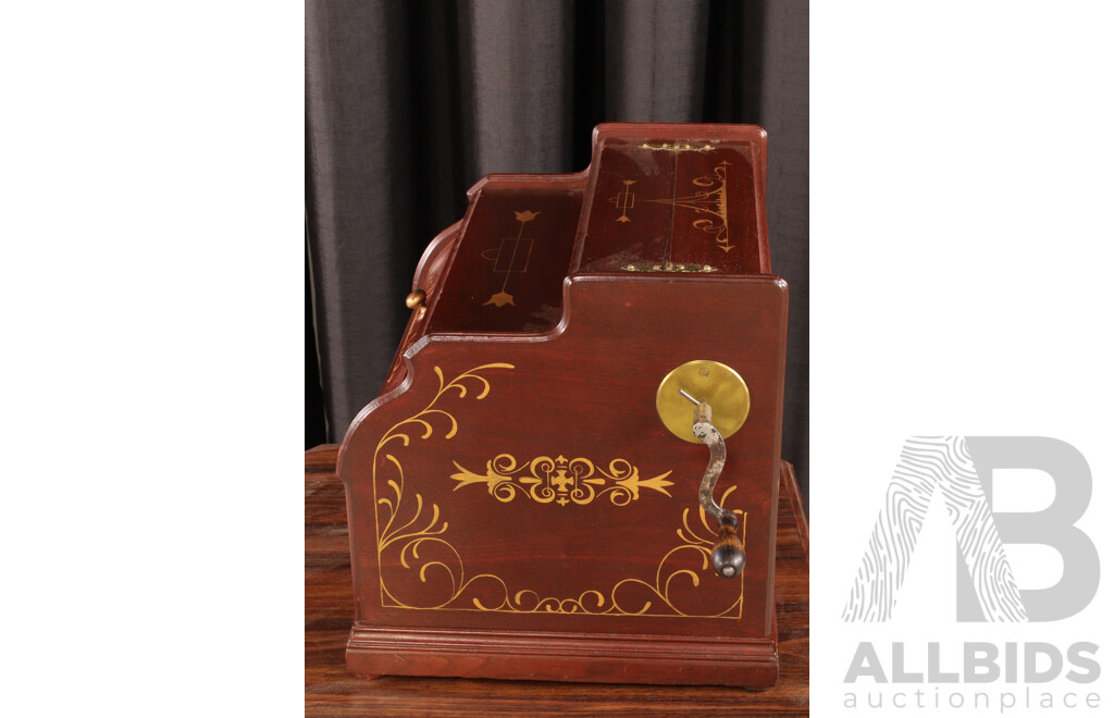 Vintage Timber Cased Celestina by Mechanical Orguinette Co, New York