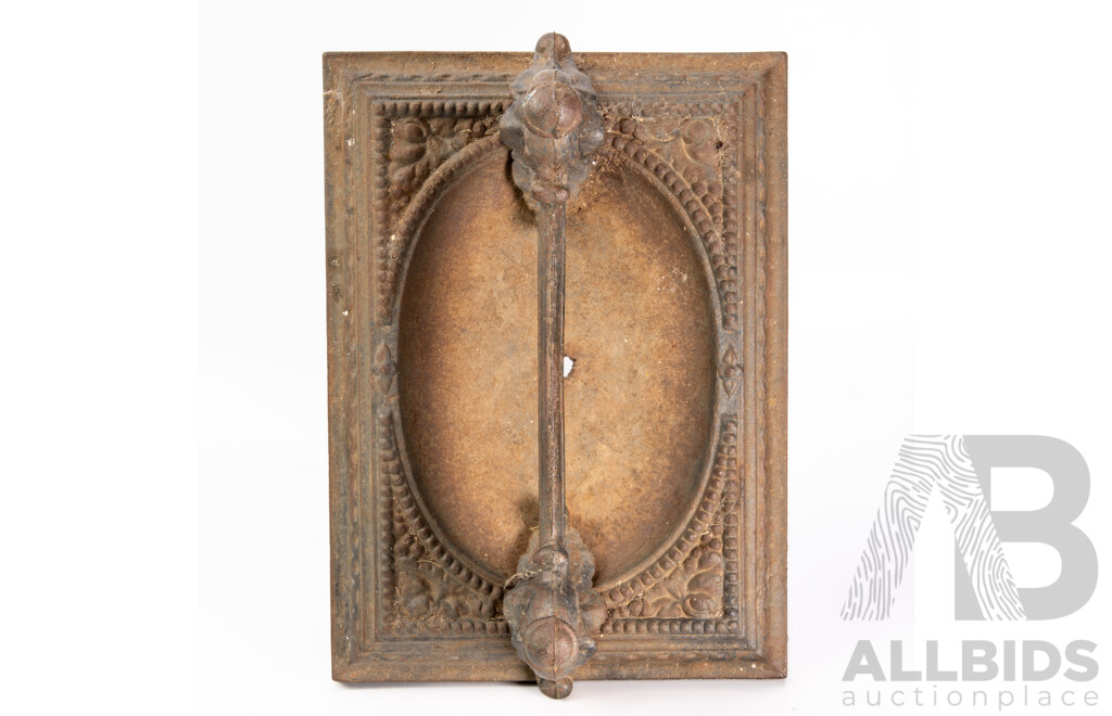 Victorian Cast Iron Boot Scrape