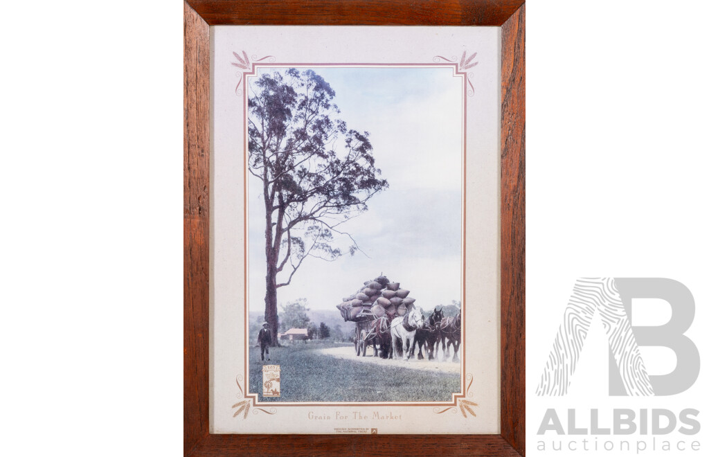 Collection of Five Weekly Times/National Trust Prints Marking the 125 Year Anniversary of the Publication, Published in 1994, 43 x 32 cm (frames) (5)