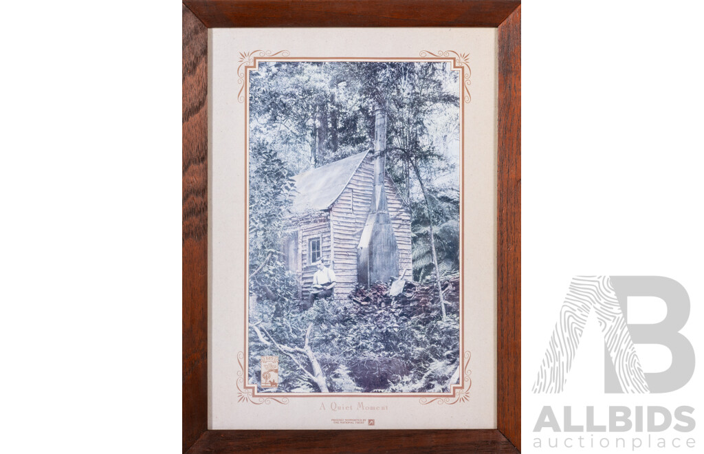 Collection of Five Weekly Times/National Trust Prints Marking the 125 Year Anniversary of the Publication, Published in 1994, 43 x 32 cm (frames) (5)