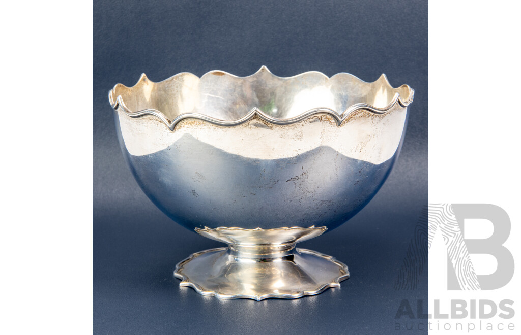 Antique Sterling Silver Bowl, J & J Maxfield Ltd, Sheffield, 1906