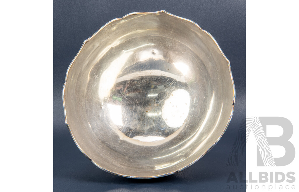 Antique Sterling Silver Bowl, J & J Maxfield Ltd, Sheffield, 1906