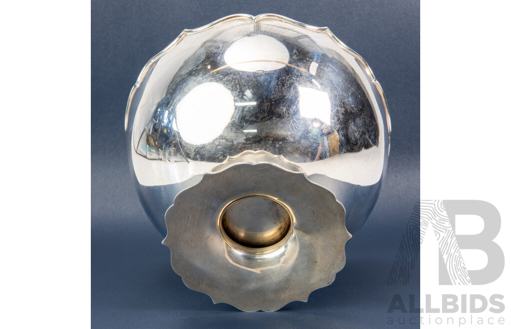 Antique Sterling Silver Bowl, J & J Maxfield Ltd, Sheffield, 1906