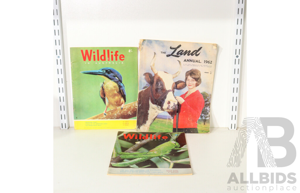 Collection of 1950's Cereal Box Toy Trains, Kande Australia Wire Mesh Food Cover, 1960's Wild and Land Magazines, Two DuPont Military Rifle Powder Boxes, Hornby Clockwork Railway Box and Catalogue, Sound of Music Tin with Music Box