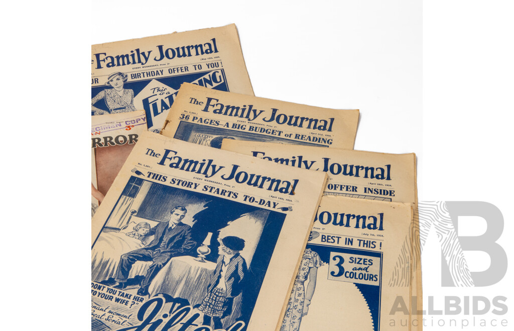 Collection of Australian 1920'-1930's Publications Including Picture Show, Australian Women's Mirror, Family Journal