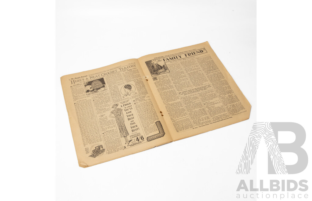 Collection of Australian 1920'-1930's Publications Including Picture Show, Australian Women's Mirror, Family Journal