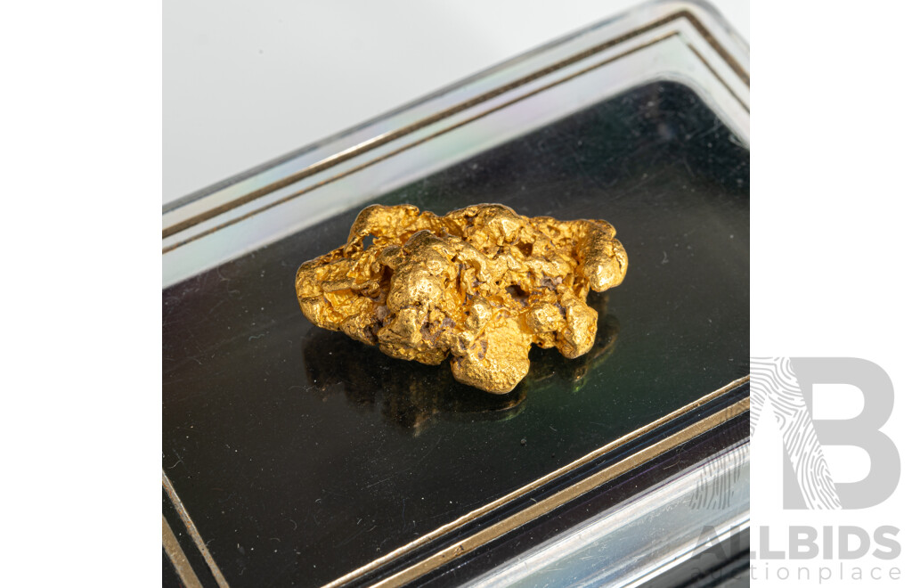 Gold Nugget, XRF 22CT +, 6.06 Grams - Origin Western Australia