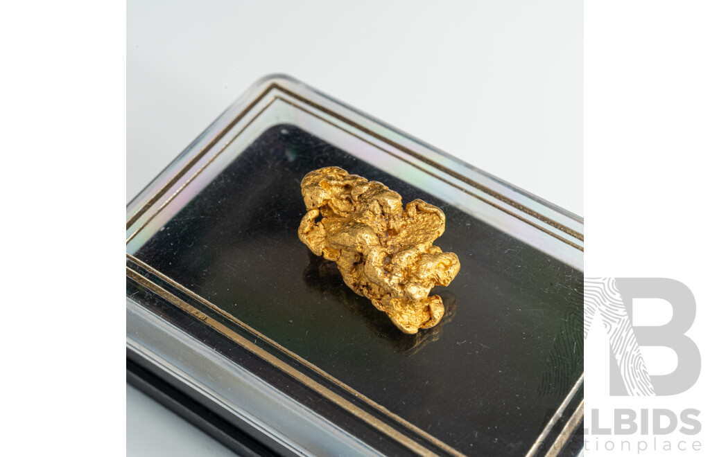 Gold Nugget, XRF 22CT +, 6.06 Grams - Origin Western Australia