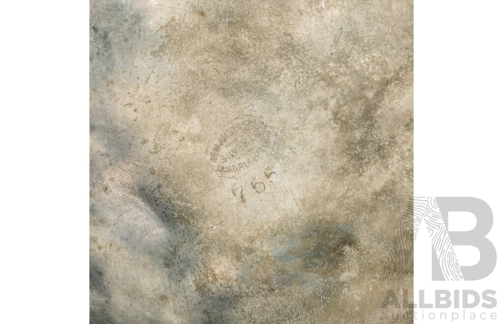 Vintage New Amsterdam Quadruple Plated Silver Plate Coffee Pot